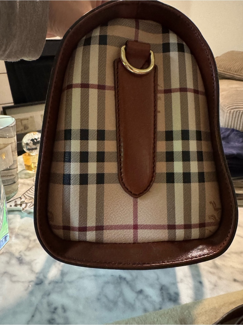 Burberry Alchester Canvas Bag- Medium - Picture 10 of 15